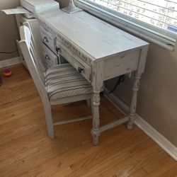 Small Writing Desk With Matching Chair