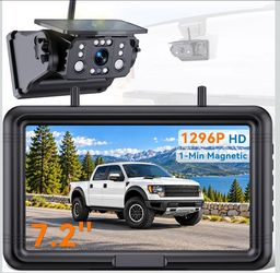 Magnetic Back-Up Camera for RVs or Trailer Towing