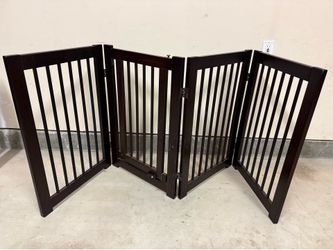 Two, Foldable, Wood, Dog Gates Free