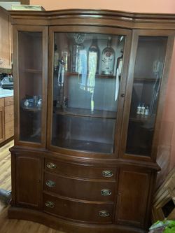 Vintage Bassett China Closet