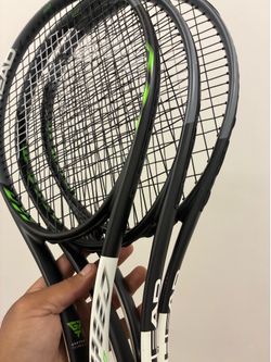 geo pro techno 680/105 3/8 tennis racket USED