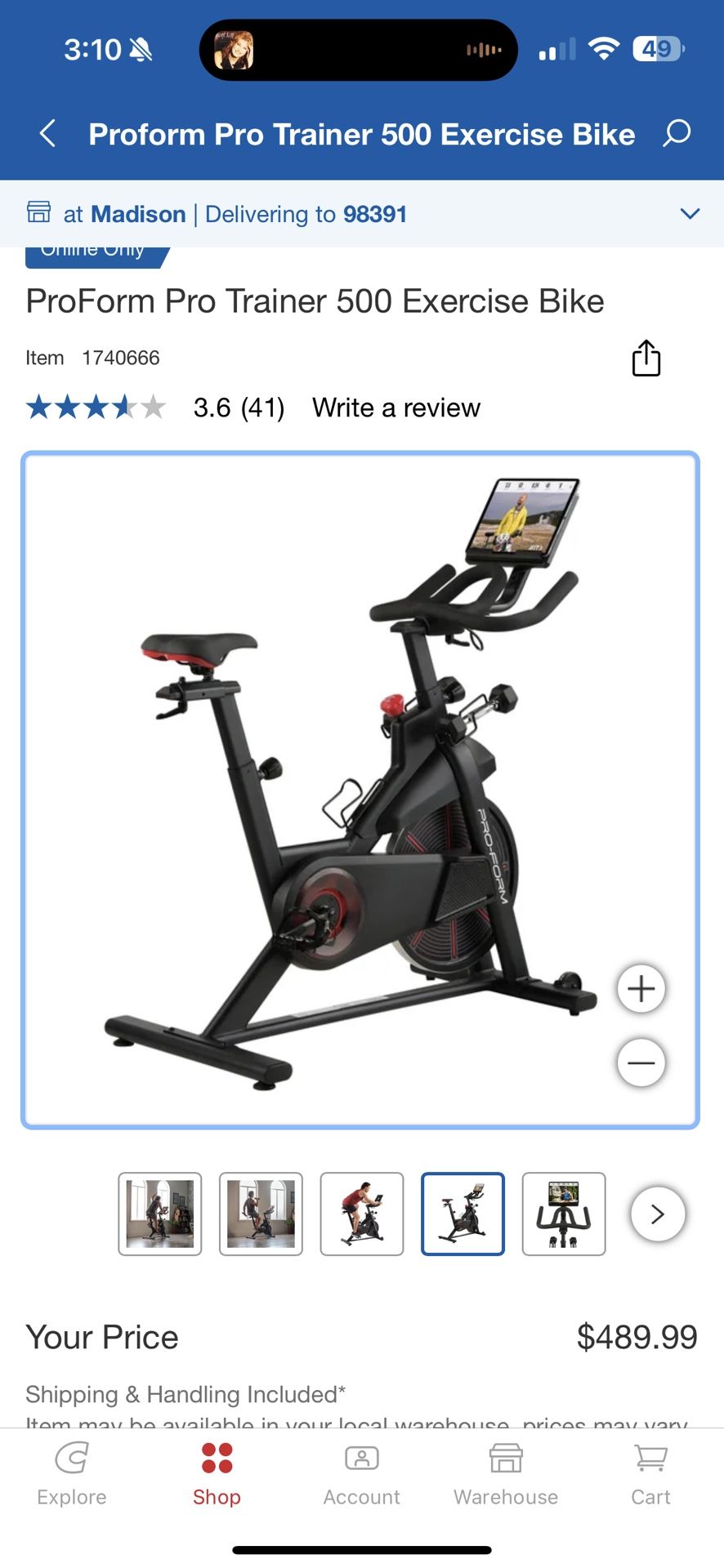 Exercise Bike