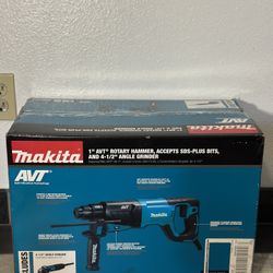 Rotary Hammer and Angle Grinder