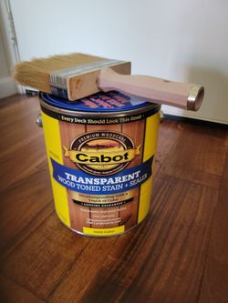 Cabot Cedar transparent stain/ sealer