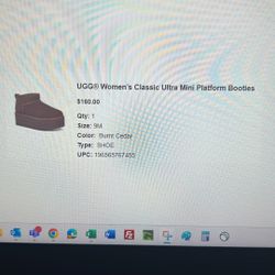 Ugg Women’s Classic Ultra Mini Platform Booties