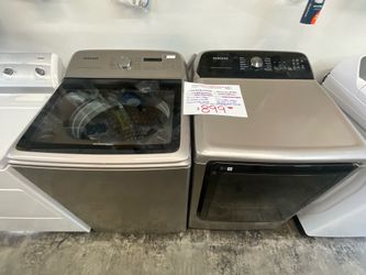 XXL Samsung Washer and Dryer Set
