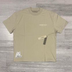 Essentials Fear of God Shirt Sea Foam Size Small