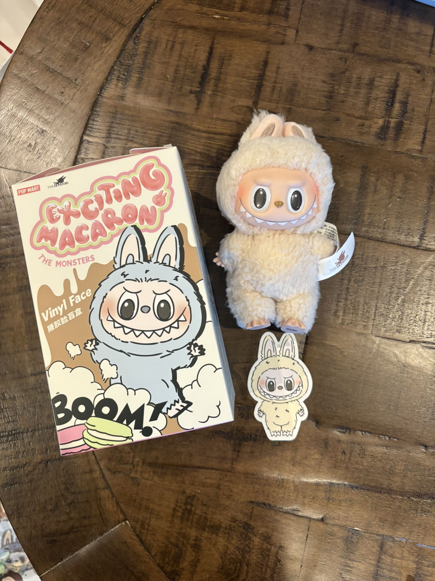 Pop Mart Labubu The Monsters Tasty Macarons Soymilk Vinyl Plush