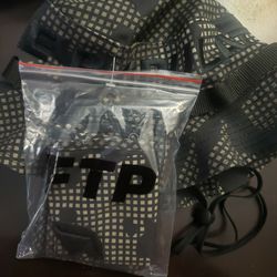 FTP SPELL OUT FISHTAIL PARKA, SURPLUS CARGO PANTS, FACE MASK BOONIE HAT (NIGHT CAMO)