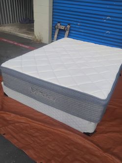 Queen size mattress set bed bedroom - delivery available