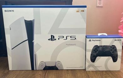 PS5 Slim Digital with Extra Dualsense Controller