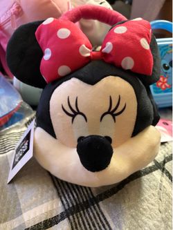 Disney Minnie Mouse Child’s Plush Purse New