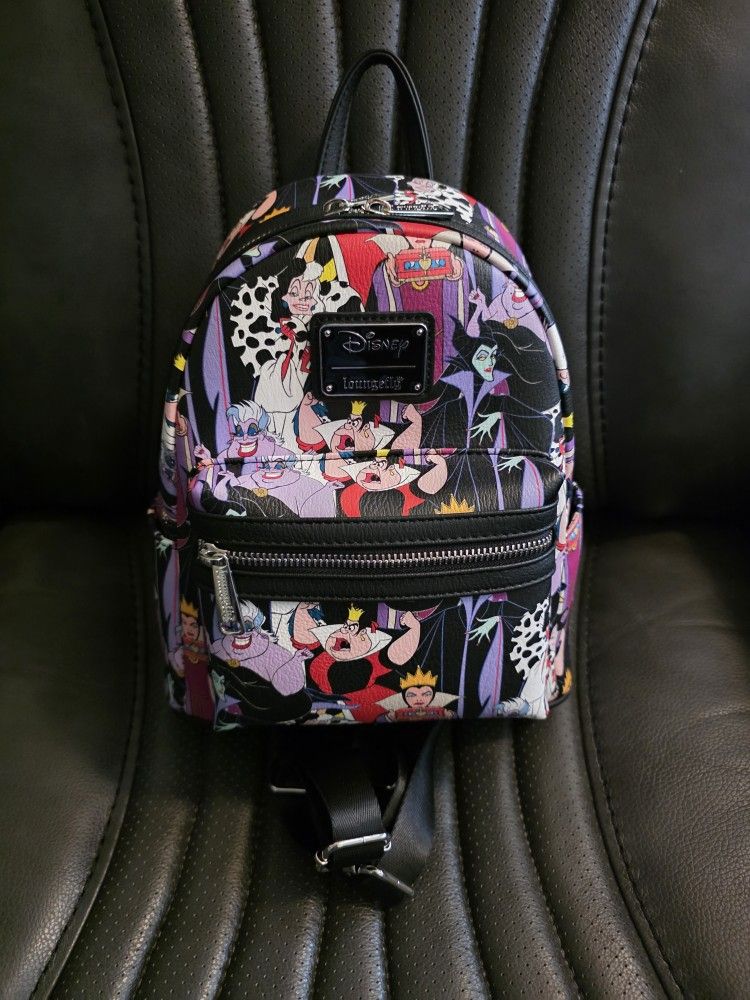 DISNEY VILLIANSLOUNGEFLY MINI BACKPACK