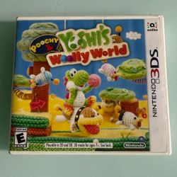 Poochy & Yoshi's Woolly World Nintendo 3DS 
