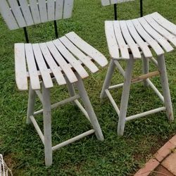Vintage Wooden Chairs(2)