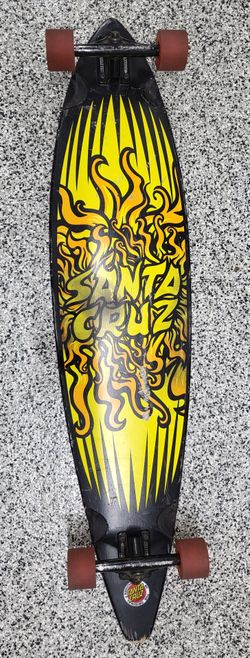 Santa Cruz Longboard Skateboard Sun