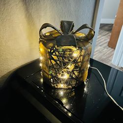 light-up decorative gift box