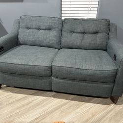 Couch With Electric Leg rests And USB