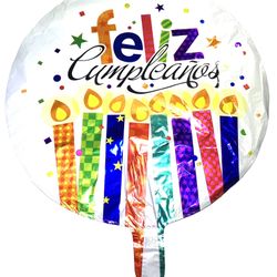 Spanish 18 Inch Birthday Balloons