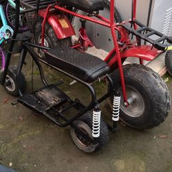 , Two mini bikes black ones already sold