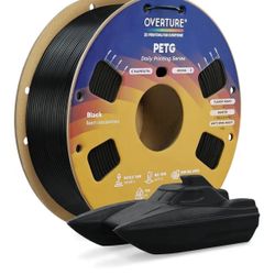 OVERTURE PETG Filament 1.75mm, High Speed 3D Printer Filament