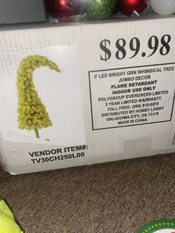 Grinch Tree and Decor