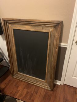 Custom Framed Chalk Board 3 Feet X 4 Feet