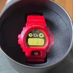 Red/Orange G-Shock Watch