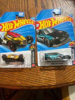 Hot Wheels - 2 Jet Z and Honda Civic custom