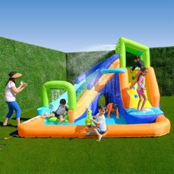 My 1st Water Slide Splash and Slide with Tunnel and Water Arch $149.99
