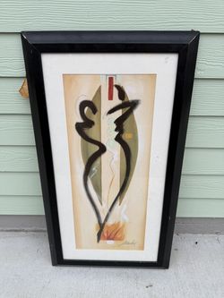 Framed Abstract Wall Art – Modern Decor