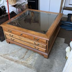 Curio Coffee Table