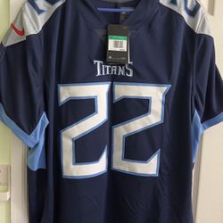 Nike Men's Tennessee Titans Derrick Henry #22 Stitched Jersey Home Navy  Official for Sale in Syosset, NY - OfferUp