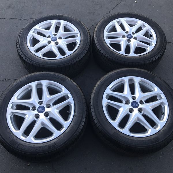 17 Oem Ford Fusion Factory Wheels Inch Silver Rims Michelin 17 Oem Ford Fusion Factory Wheels Inch Silver Rims Michelin Tires For In Santa Ana Ca Offerup