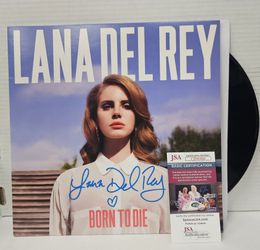 Lana Del Rey signed Born to Die Vinyl Record JSA COA