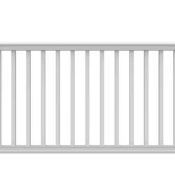 White Vinyl Railing 