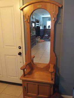 Oak Solid Wood Hall tree