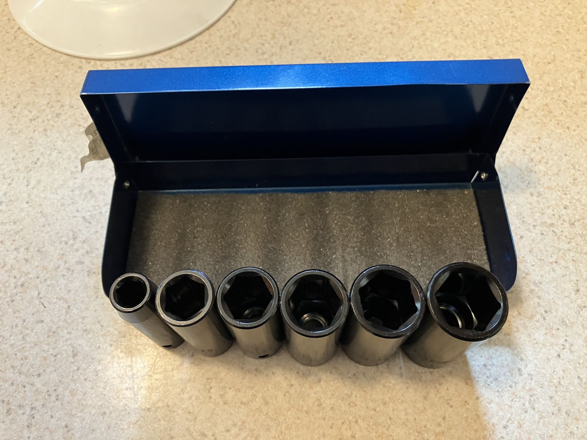 3/8 impact deep socket set(Missing 7/16” & 1/2”)