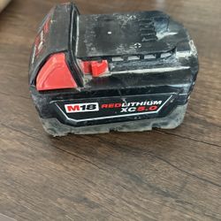 5.0  Milwaukee Battery. Works Great 