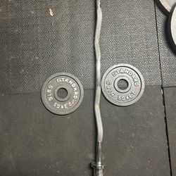 Olympic Curl Bar Plus 2x5lbs