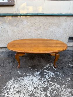 Vintage Solid oak coffee table