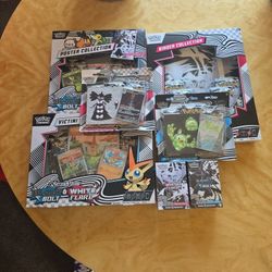 Pokemon Cards  Blk & White