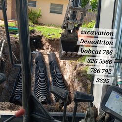 Excavation Demolition Bobcat 