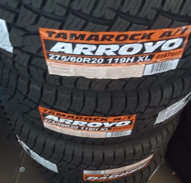 4 New Tires 275/60/20 Arroyo Tires