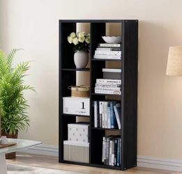 VDNEND Cube Storage Organizer Bookcase, Decorative 11 inch Open Back Cubical Shelf with Thickened Border, Display Bookshelf for Living Room, Home Offi