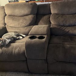 Couch And Love Seat (FREE) 