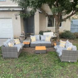 High Quality Patio Furniture Set Fully Assembled In The Box Deep Seating Cushions 🆕🚚🚎🆕