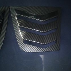 Carbon Window Decals 
