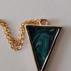 Acrylic Pendant Necklace 