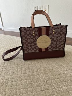 COACH Jacquard crossbody